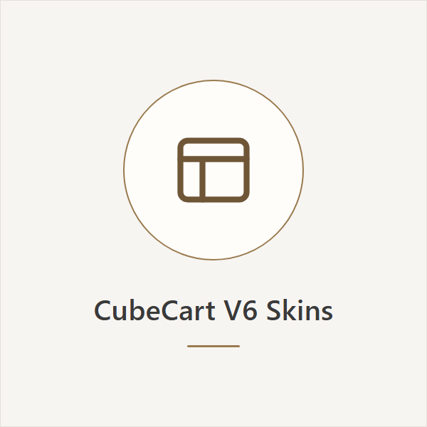 CubeCart V6 Skins
