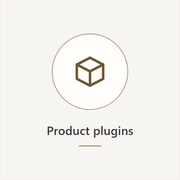 Product plugins