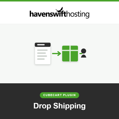 Drop Shipping, a CubeCart extension from Havenswift Hosting