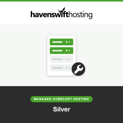 Managed CubeCart Hosting - Silver from Havenswift Hosting